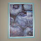 Space blueberry acrylic Painting (blue dark blue). Pictures. Pastelena. My Livemaster. Фото №6
