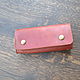 Leather key holder for 12 keys. Housekeeper. crecca. My Livemaster. Фото №4