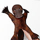 A toy for the platypus hand. Theatrical marionette for puppet theater. Puppet show. AnzhWoolToy (AnzhelikaK). Online shopping on My Livemaster.  Фото №2