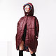 Women's zip-up jacket 'Bordeaux and England'. Outerwear Jackets. Evgeniya Petrik. Online shopping on My Livemaster.  Фото №2