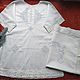 Крестильный набор для мальчика рис.99с, Крестильные рубашки, Санкт-Петербург,  Фото №1