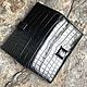Vertical wallet, made of genuine crocodile leather. Purse. SHOES&BAGS. Online shopping on My Livemaster.  Фото №2