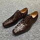 Men's shoes, made of natural embossed crocodile leather. Shoes. SHOES&BAGS. Online shopping on My Livemaster.  Фото №2
