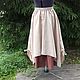 No. 209 linen boho Skirt. Skirts. Olga V. Kazarinova. Online shopping on My Livemaster.  Фото №2