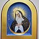 Icon Of The Mother Of God Of Mercy ( Vilna ). Icons. Peterburgskaya ikona.. Интернет-магазин Ярмарка Мастеров.  Фото №2