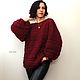  elegant jumper made of Bordeaux mohair, Jumpers, Yerevan,  Фото №1