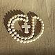 Orthodox rosary beads 50 beads by 10mm. Ivory, Rosary, Nakhabino,  Фото №1