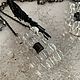 Заказать Украшения из горного хрусталя к новогодним праздникам. Artstonebijou. Ярмарка Мастеров. . Колье Фото №3