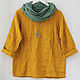 Order Amber blouse oversize. etnoart. Livemaster. . Blouses Фото №3