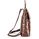 Order Leather backpack 'Artemis' (brown). Russian leather Guild. Livemaster. . Backpacks Фото №3
