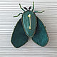 Brooch-pin Night Moth Voluminous brooch Gift to a woman. Brooches. biser-Mily. My Livemaster. Фото №6