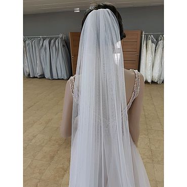 Необычная свадебная фата, свадебный головной убор – заказать на Ярмарке ...