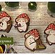 Toadstools Gingerbread, Gingerbread Cookies Set, Moscow,  Фото №1