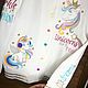 Children's outerwear: Bomber ' marshmallow unicorn». Childrens outerwears. viax. My Livemaster. Фото №5
