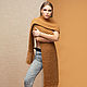 Fashionable scarf with fringe, Scarves, Moscow,  Фото №1