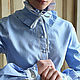 Блузка-рубашка "Фонарь в Голове", Блузки, Москва,  Фото №1