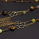 Unusual Tiger Eye Beads AUTUMN GOLD buy beads. Necklace. Amorella - Beads. My Livemaster. Фото №5