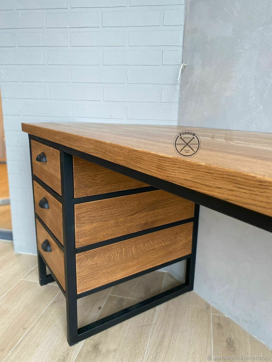 Стол письменный из дуба в интернет-магазине Ярмарка Мастеров по цене ...