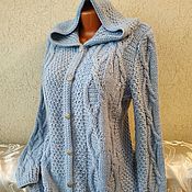 Одежда handmade. Livemaster - original item Handmade knitted cardigan 