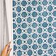 Order Blue Roman curtain. Designer-Mart (designer-mart). Livemaster. . Roman and roller blinds Фото №3