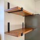 Kitchen shelves made of beech slab (project g. Lukhovitsy). Shelves. uloft. My Livemaster. Фото №5