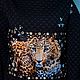 Модный свитшот-кофта Леопард. Джемперы. Авторская одежда  Ksenya Shishkina. Ярмарка Мастеров.  Фото №6