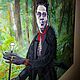 Заказать Фосфорная картина "Барон Самеди" Néhémy Pierre-Dahomey. ART: Vera Lee Raven. Ярмарка Мастеров. . Картины Фото №3