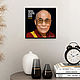 Артбокс Dalai Lama "Далай-лама" 25х25 см. Картины. Интерьерные картины Poly Print Art. Ярмарка Мастеров.  Фото №4