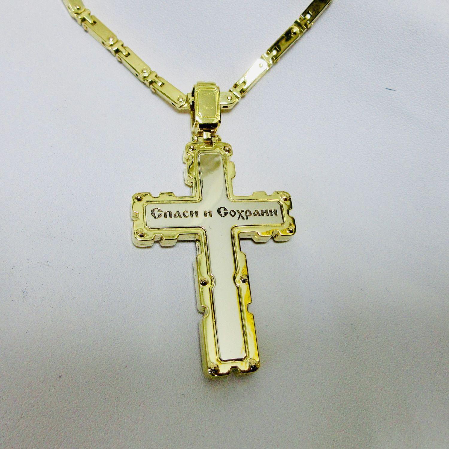 Крест золотой Михайлов