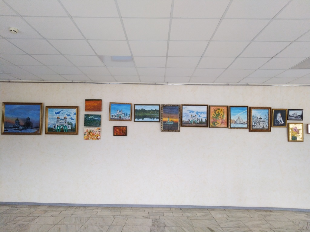 выставка в местном ДК