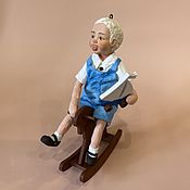 Интерьерная кукла: ватная елочная игрушка «Феечка»