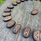 Фен-шуй и эзотерика handmade. Livemaster - original item FUTARK Runes in a pouch. Handmade.