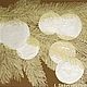 Painting golden spruce branch with silver balls 'New Year' 297h420 mm. Pictures. Larisa Shemyakina Chuvstvo pozitiva (chuvstvo-pozitiva). Интернет-магазин Ярмарка Мастеров.  Фото №2