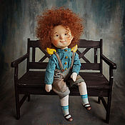 Резерв Девочка с куклой авторская кукла коллекционная
