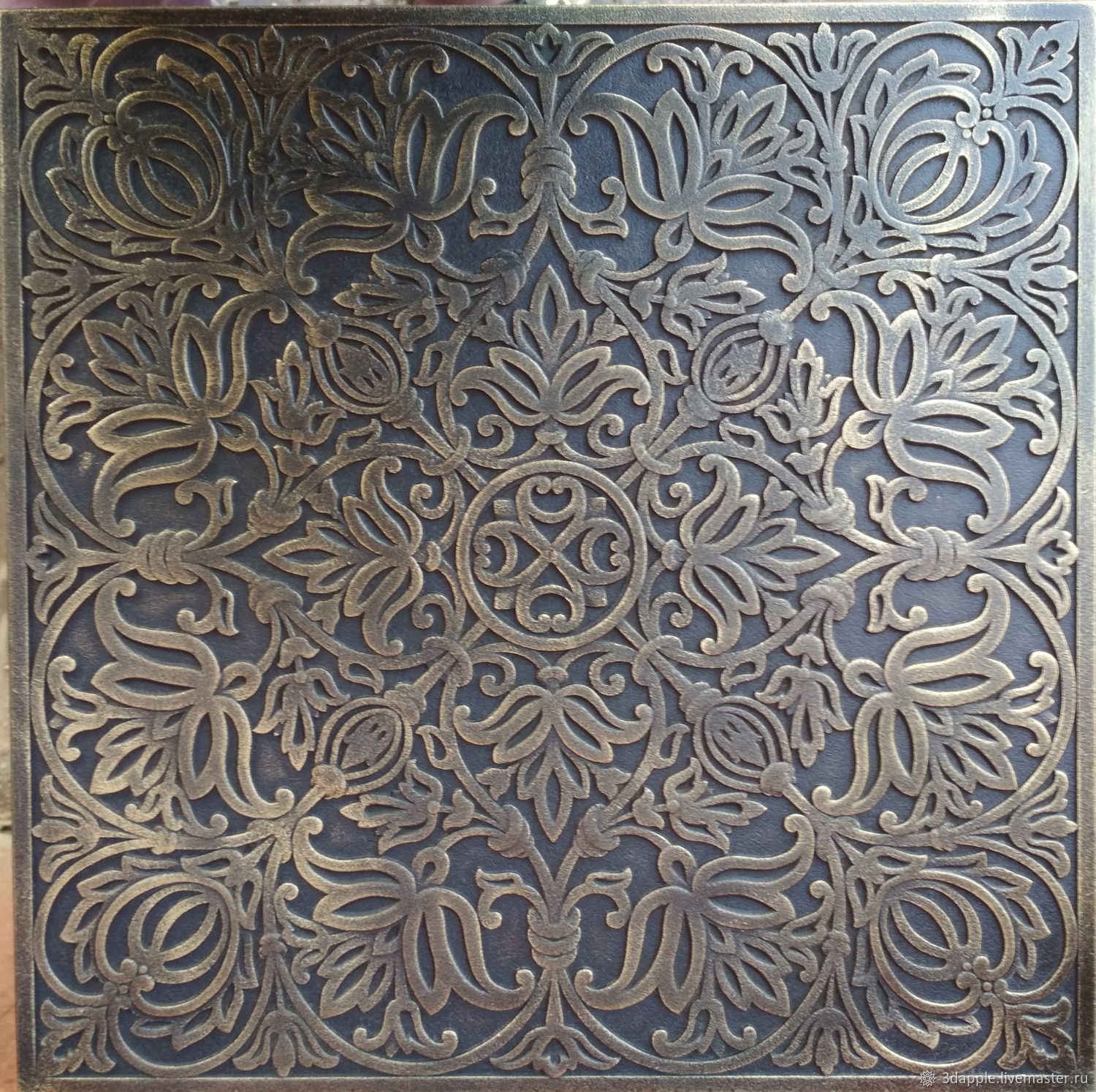 Cast iron tile 400na400mm в интернет-магазине на Ярмарке Мастеров ...