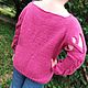 Заказать Джемпер женский. Vyazanie Hand Made. Ярмарка Мастеров. . Джемперы Фото №3