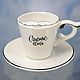 Copy of Copy of Cup and saucer for espresso, Single Tea Sets, Moscow,  Фото №1