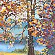 Oil painting 'Warm October'. Pictures. Fine Art for Joy. My Livemaster. Фото №4