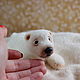 White bear. Stuffed Toys. ufawooltoys (ufawooltoys). Online shopping on My Livemaster.  Фото №2