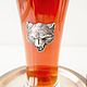 A glass of beer WOLF (a glass of beer 0.25 l). The gift on February 23. Gifts for hunters and fishers. Souvenirs for hunters and fishermen. My Livemaster. Фото №6