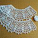 Заказать Воротничок белоснежный. Вязарушка (irina-knitwork). Ярмарка Мастеров. . Воротнички Фото №3