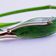Brooch-pin: ' Lily of the Valley', jade, rock crystal, gold. Brooches. EdGems jewerly. My Livemaster. Фото №5