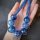 Бусины из стекла, лэмпворк, lampwork, муранское стекло, цветок, Бусины, Нижний Новгород,  Фото №1