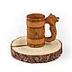 Order Wooden mug for beer 'Bear' 0,5 l. A gift to her husband. SiberianBirchBark (lukoshko70). Livemaster. . Mugs and cups Фото №3