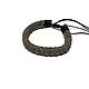 Bracelet braided: Leather braided bracelet. Braided bracelet. A.G.A.T. Online shopping on My Livemaster.  Фото №2