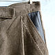 Corduroy jeans with leather inserts, Pants, St. Petersburg,  Фото №1