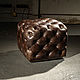 Пуф chesterfield, buttoned leather. Пуфы и пуфики. Old Loft. Ярмарка Мастеров.  Фото №5