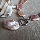 Колье "Зефир". Жемчуг. Колье. Tatyana's Jewelry for the soul. Ярмарка Мастеров.  Фото №4