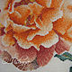 Embroidered picture "Roses". Pictures. Cross stitch and beads!. My Livemaster. Фото №6