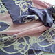 Silk scarf 'Handsome'. Shawls1. Batik Tatyana Agafonova (Zyblikovo). My Livemaster. Фото №5